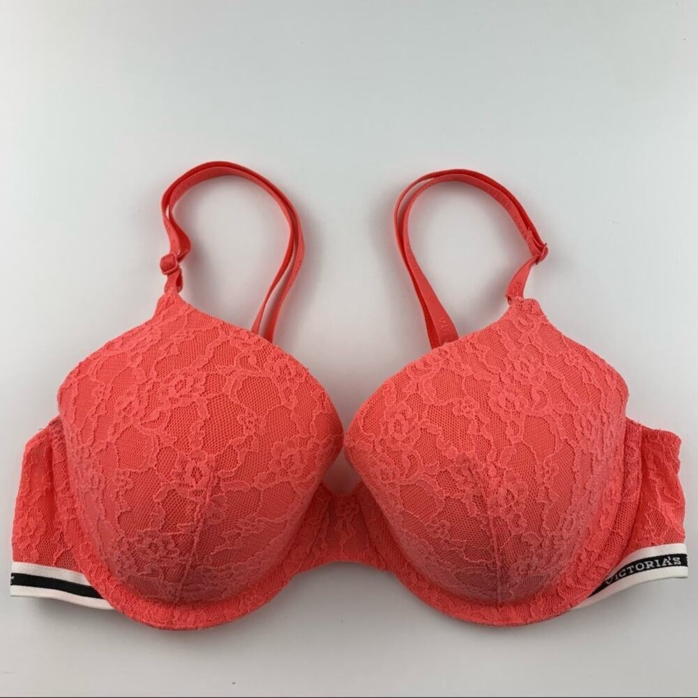 Victoria’s Secret Lined Perfect Coverage Bra 36B #3814